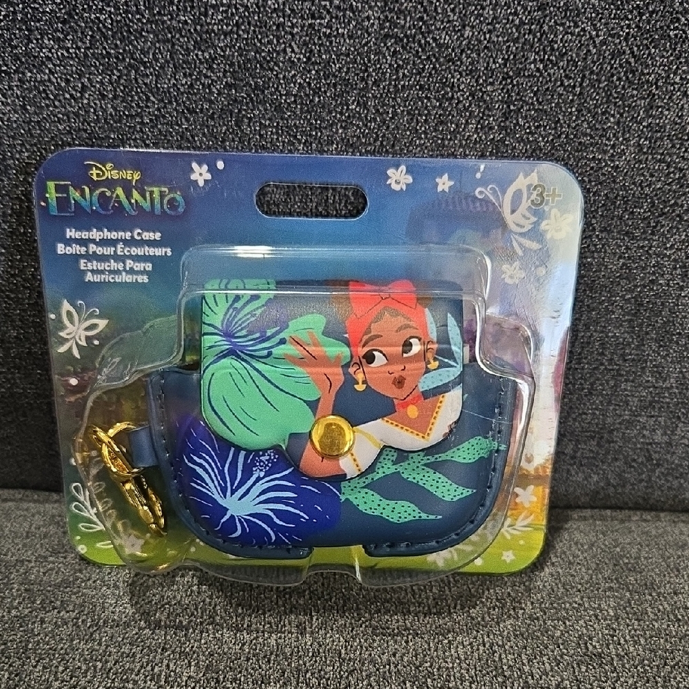 Disney Parks Encanto Earbud/Headphone Case Featuring Dolores New In Package